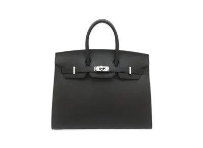 Hermes Birkin Sellier Veau Epsom "Noir/Silver"