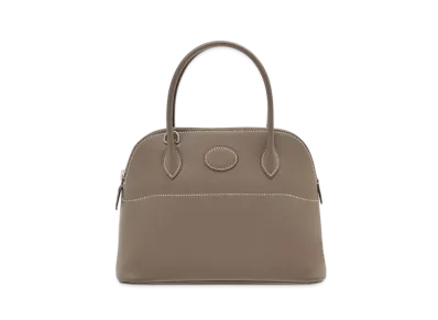 Hermes Bolide Veau Epsom "Etoupe/Silver"