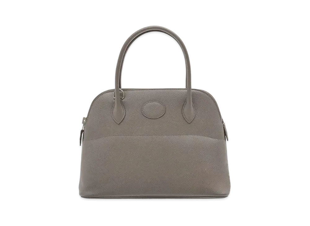 Hermes Bolide Veau Epsom "Etain/Silver"