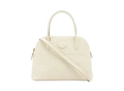 Hermes Bolide Veau Epsom "Craie/Gold"