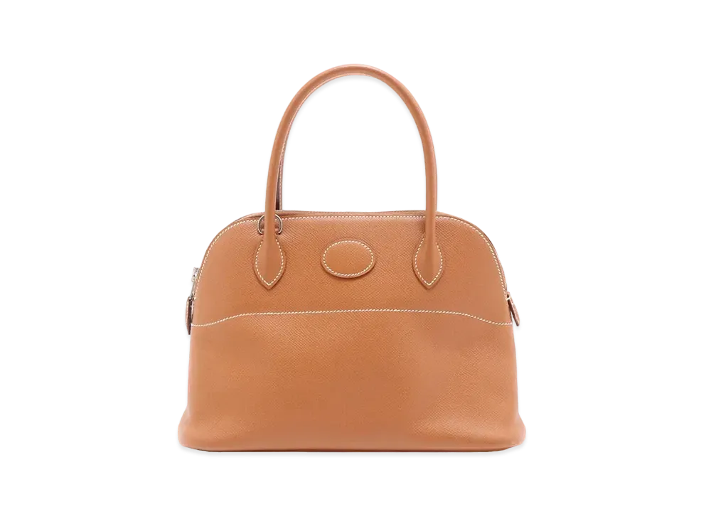 Hermes Bolide Veau Epsom "Gold/Silver"