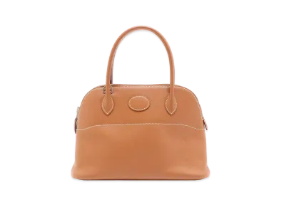 Hermes Bolide Veau Epsom "Gold/Silver"