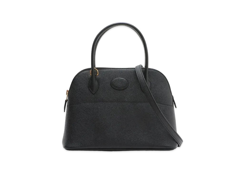 Hermes Bolide Veau Epsom "Noir/Gold"