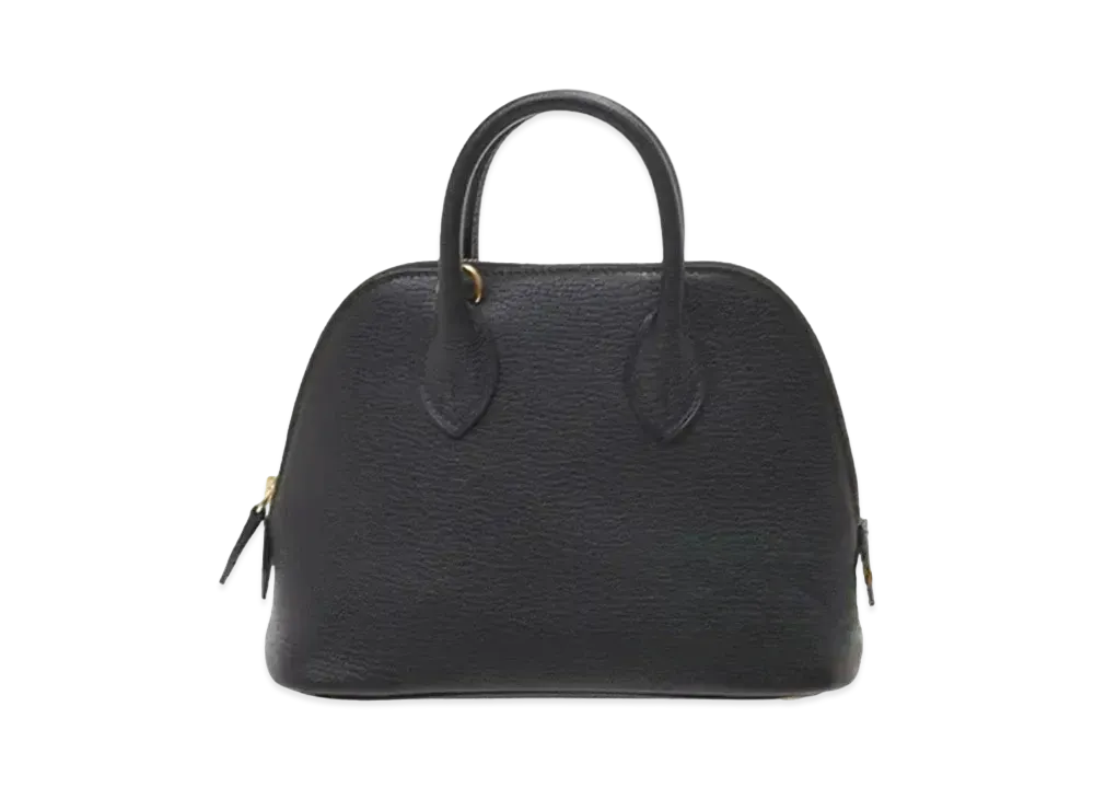 Hermes Bolide 1929 Chevre Mysore "Noir/Gold"