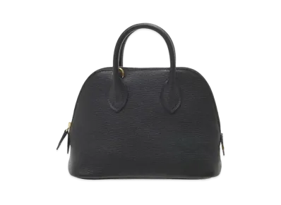 Hermes Bolide 1929 Chevre Mysore "Noir/Gold"