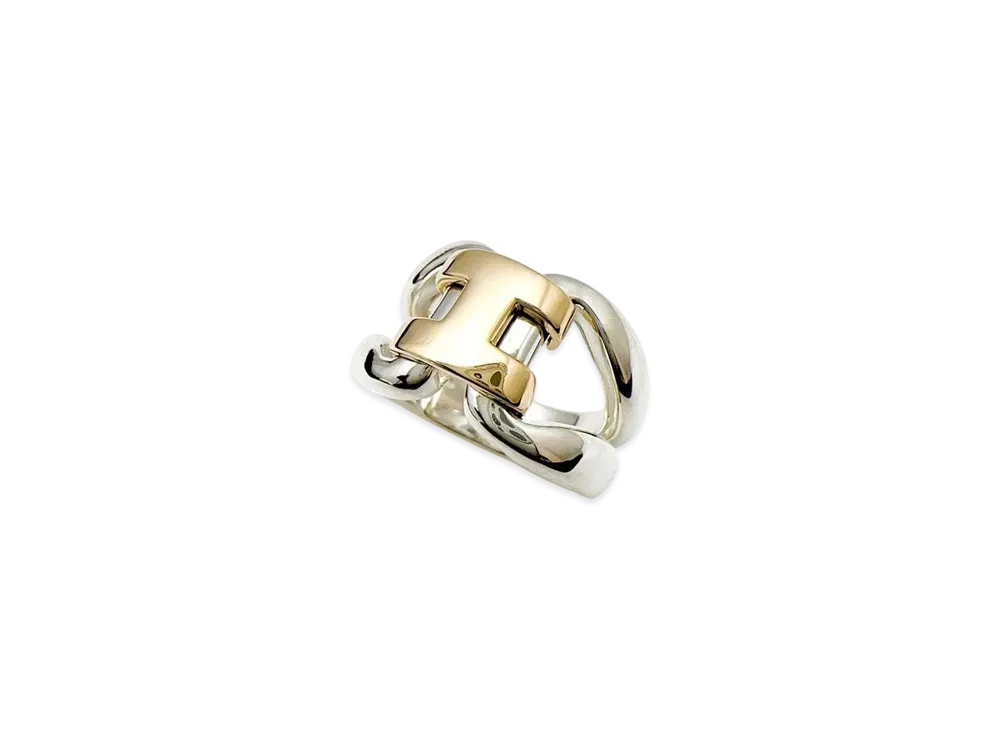 Hermes History Ring "Silver/Gold"