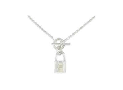 Hermes Amulettes Birkin Necklace "Silver"