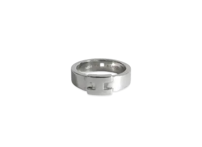 Hermes Hercules Narrow Ring "Silver"