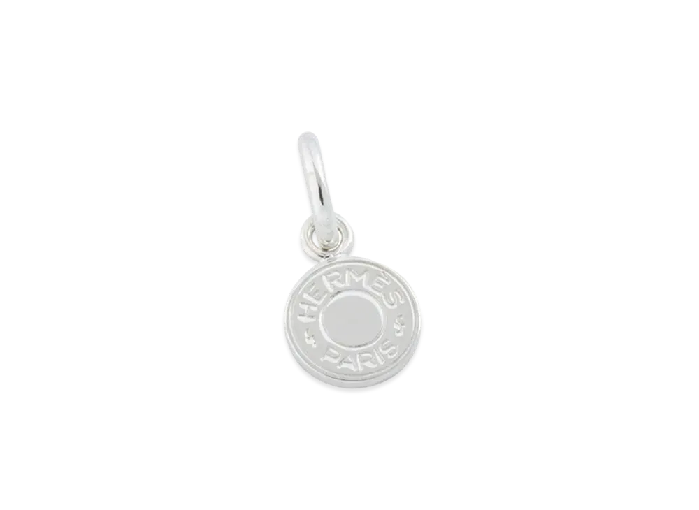 Hermes Sellier Pendant Top "Silver"