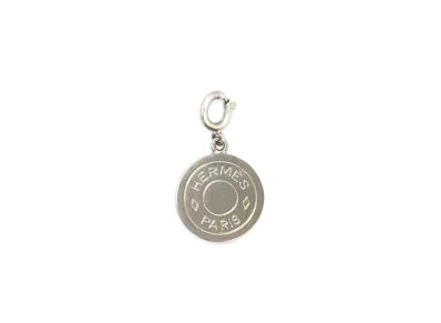Hermes Sellier Pendant Top "Silver"