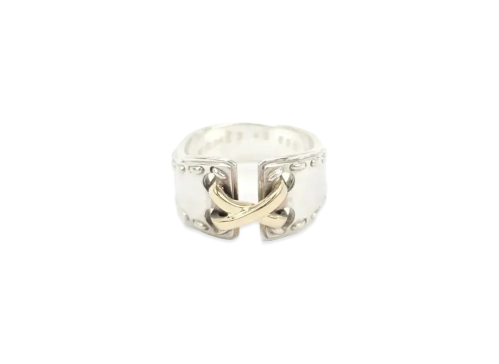 Hermes Mexico Ring "Silver/Yellow Gold"