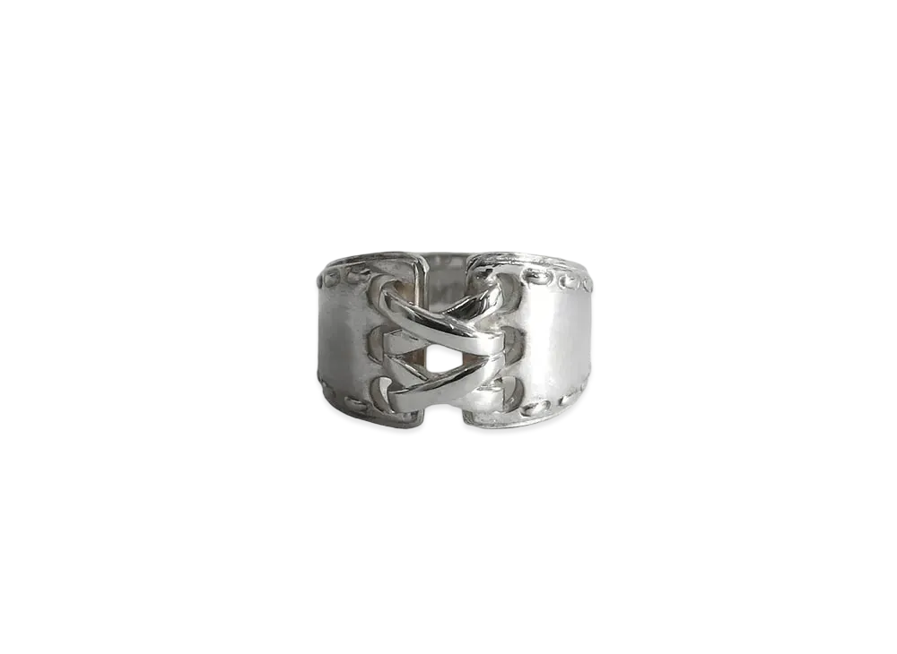 Hermes Mexico Ring Double "Silver"