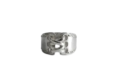 Hermes Mexico Ring Double "Silver"