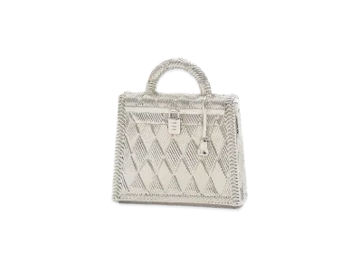 Hermes Curiosite Kelly Charm "Silver/Metal"
