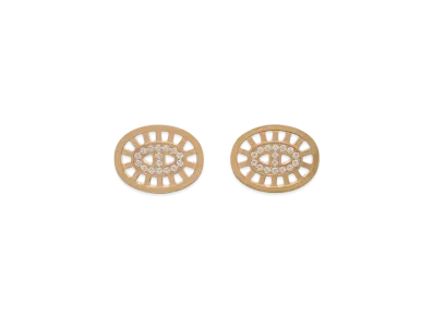 Hermes Chaine D'ancre Divine Diamond Earrings "Pink Gold"