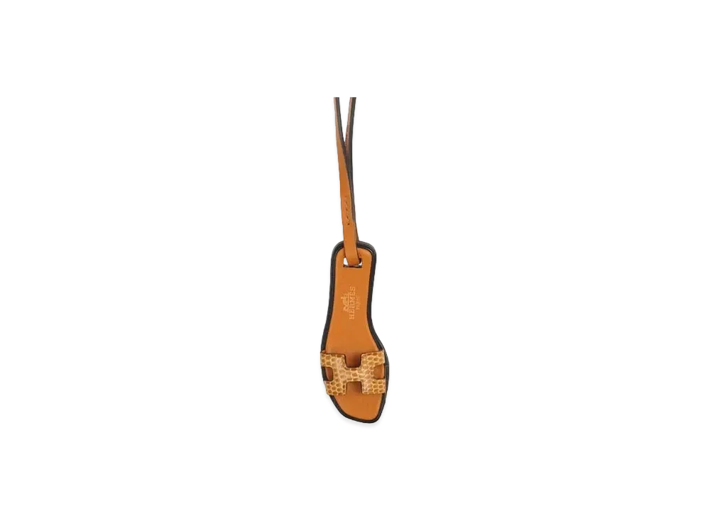 Hermes Oran Nano Lizard/Butler/Vache Hunter "Sesame/Natural Sable/Black"