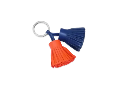 Hermes Carmen Uno Dos Agnomilo "Blue De Malt/Orange Poppy/Silver"
