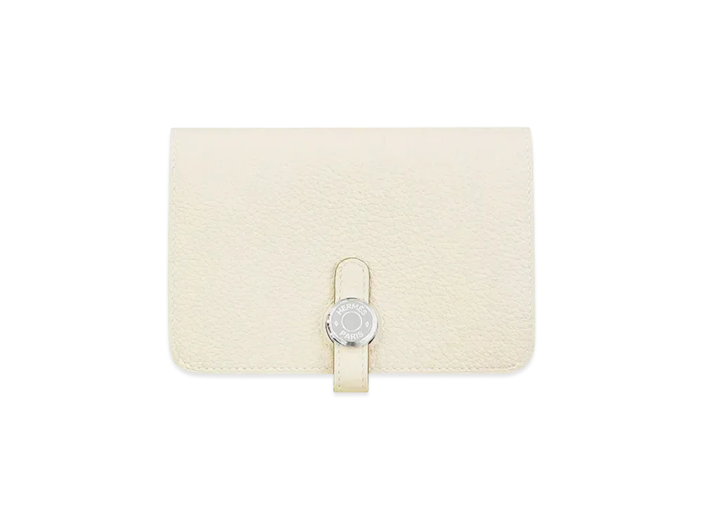 エルメス ドゴン コンパクト トゴ シルバー金具 