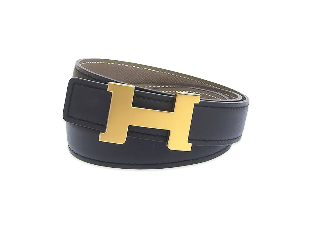 Hermes Women's Mini Constance Belt "Black"