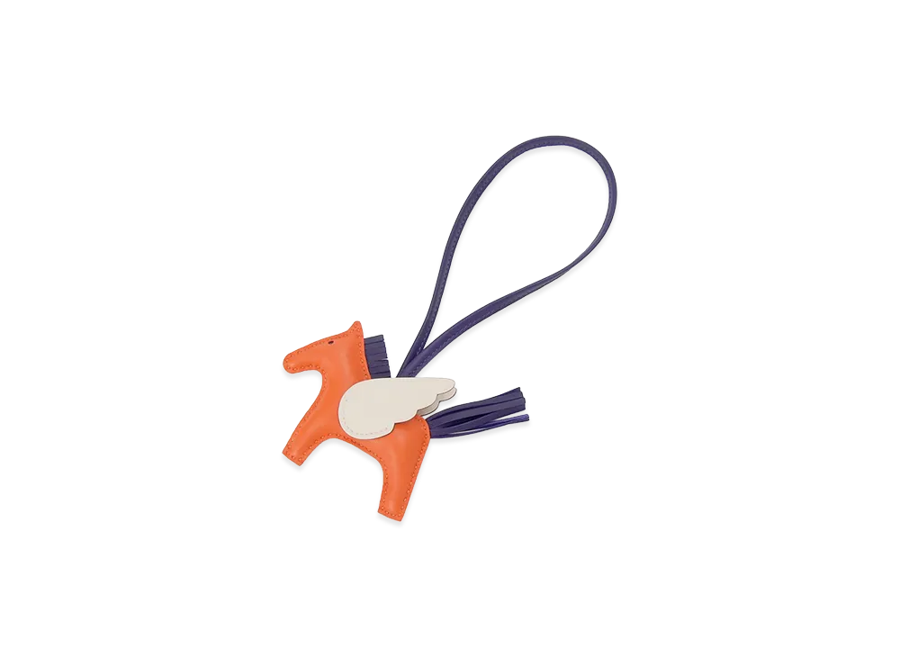 Hermes Bag Charm "Feu Orange"