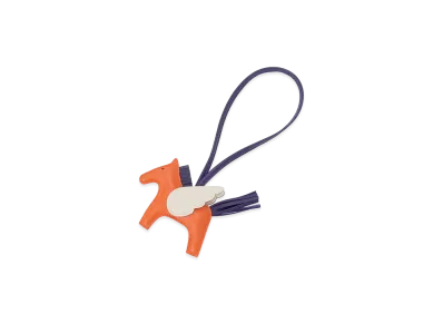 Hermes Bag Charm "Feu Orange"