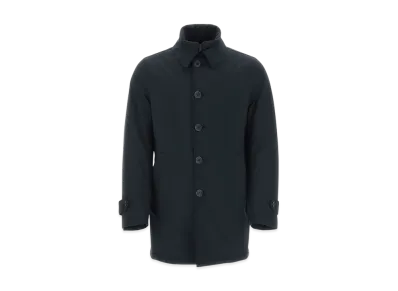 Herno Washgton Rain Coat "Blue Navy"