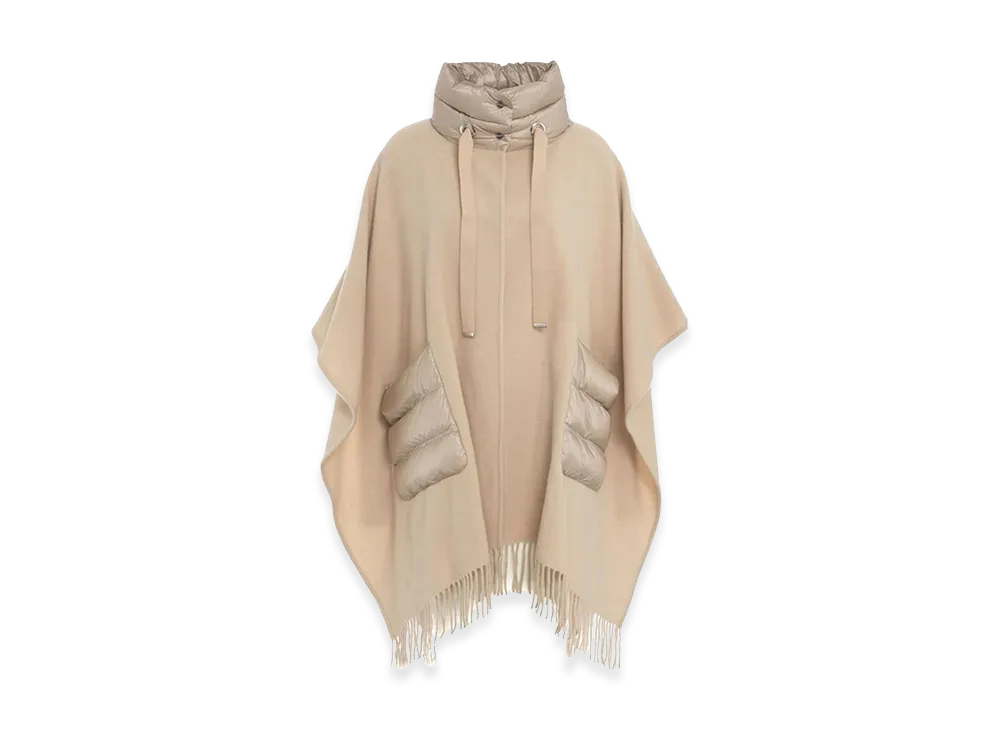 Herno Women's A-Shape Resort Ultralight Poncho "Chantilly"