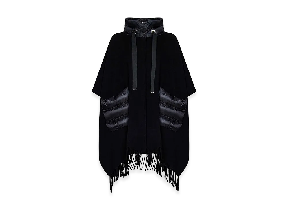 Herno Women's A-Shape Resort Ultralight Poncho "Black"
