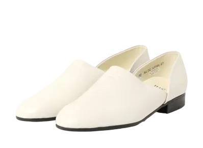 HARUTA x APOCRYPHA. EX Spock Shoes Logo Cowhide Leather "Ivory"