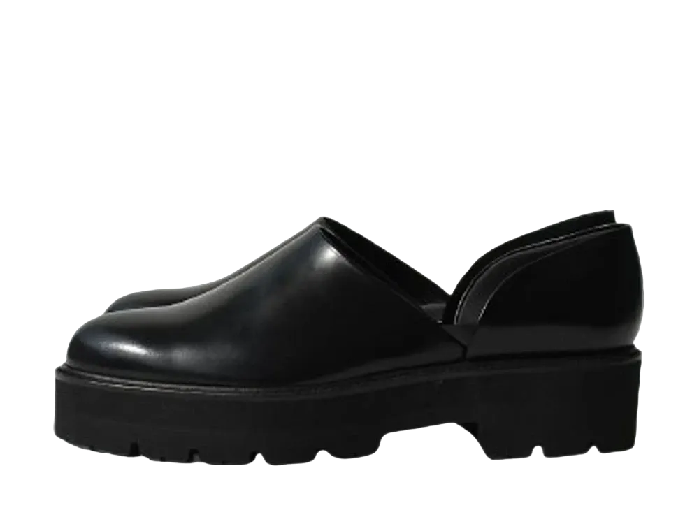 HARUTA x APOCRYPHA. EX Combat Spock Cowhide Leather "Black"