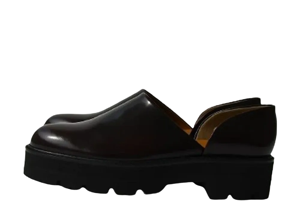 HARUTA x APOCRYPHA. EX Combat Spock Cowhide Leather "Brown"