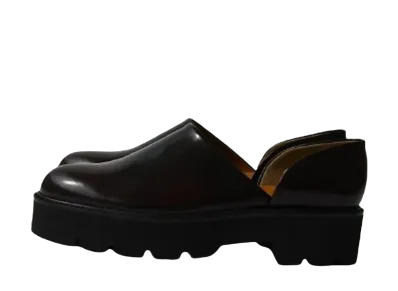 HARUTA x APOCRYPHA. EX Combat Spock Cowhide Leather "Brown"