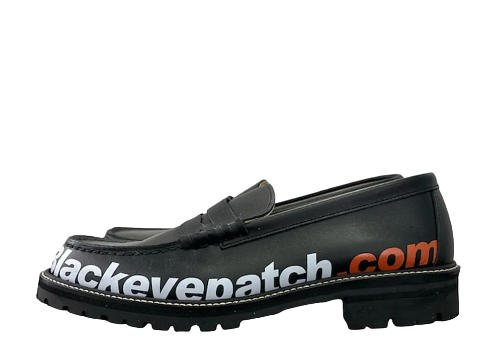 HARUTA x BlackEyePatch Loafers "Black"