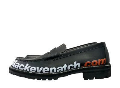 HARUTA x BlackEyePatch Loafers "Black"