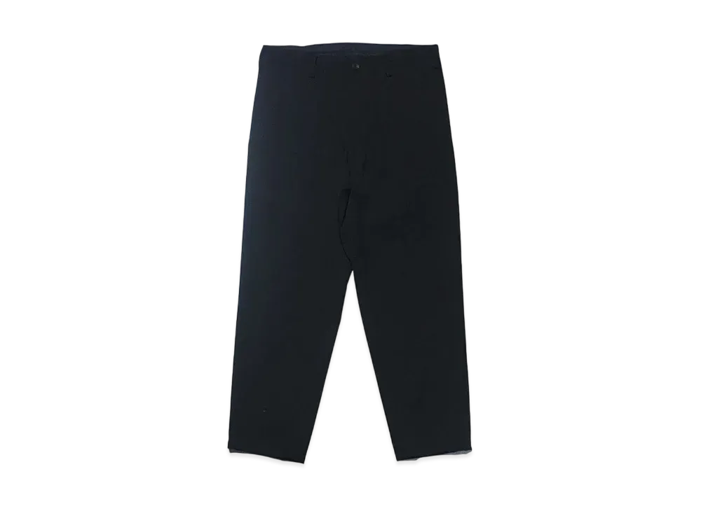 Yohji Yamamoto POUR HOMME Wool Gabardine Pants "Black" HS-P66-100-2S24