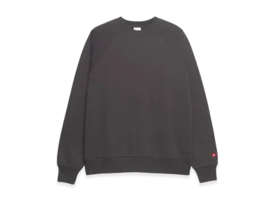 Healthknit Classic Sweat Long Sleeve "Fade Black"