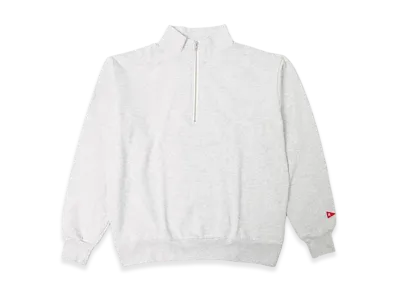 Healthknit Classic Sweat Half Zip "Ash Gray"