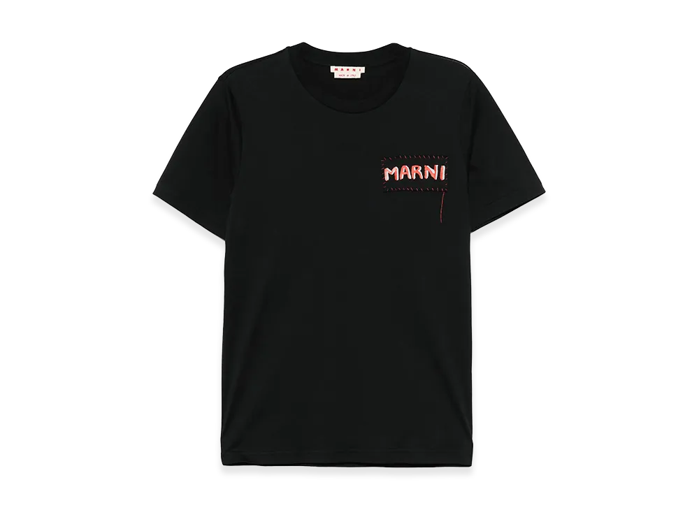 MARNI Logo T-Shirt "Black"