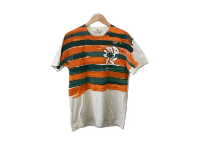 MARNI Short Sleeve T-Shirt "Ivory/Orange"