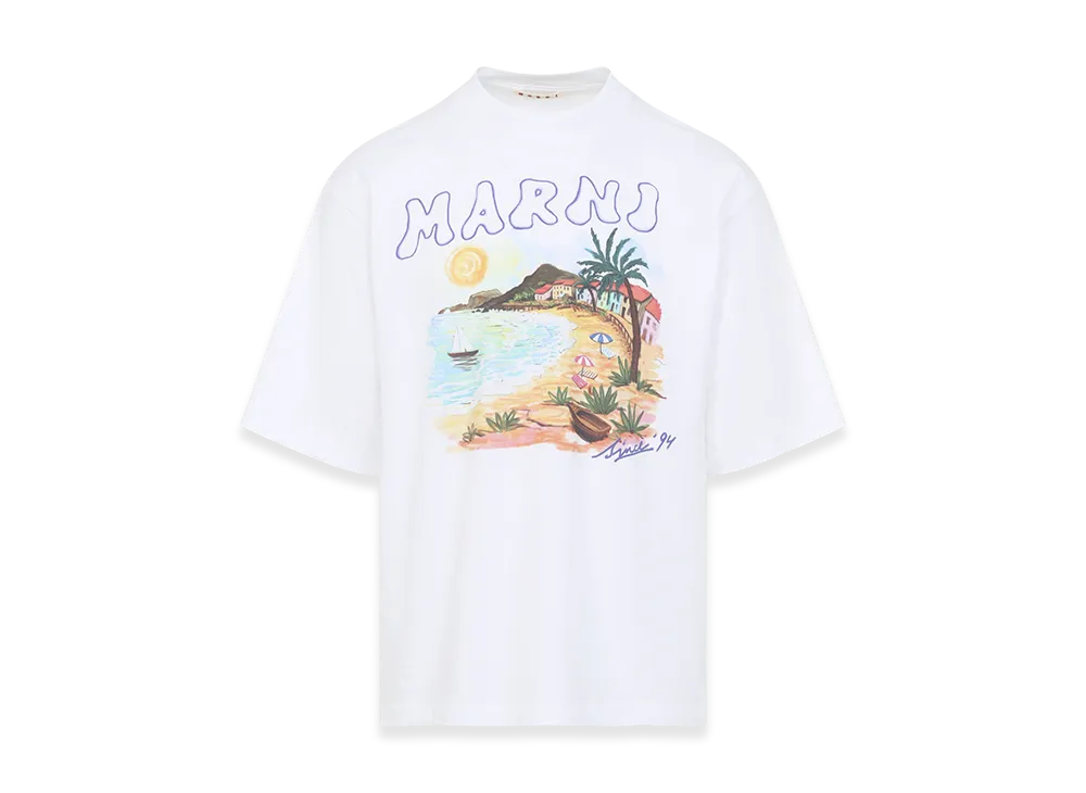 MARNI 'MARNI Beach Since '94' T-Shirt "White"