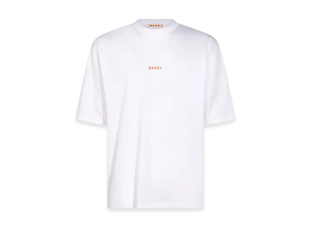 MARNI Logo Patch T-Shirt "White"