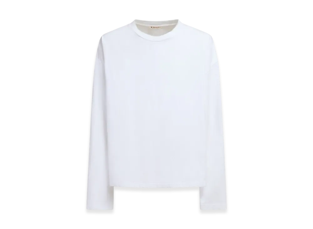 MARNI Organic Cotton Oversized T-Shirt "White"