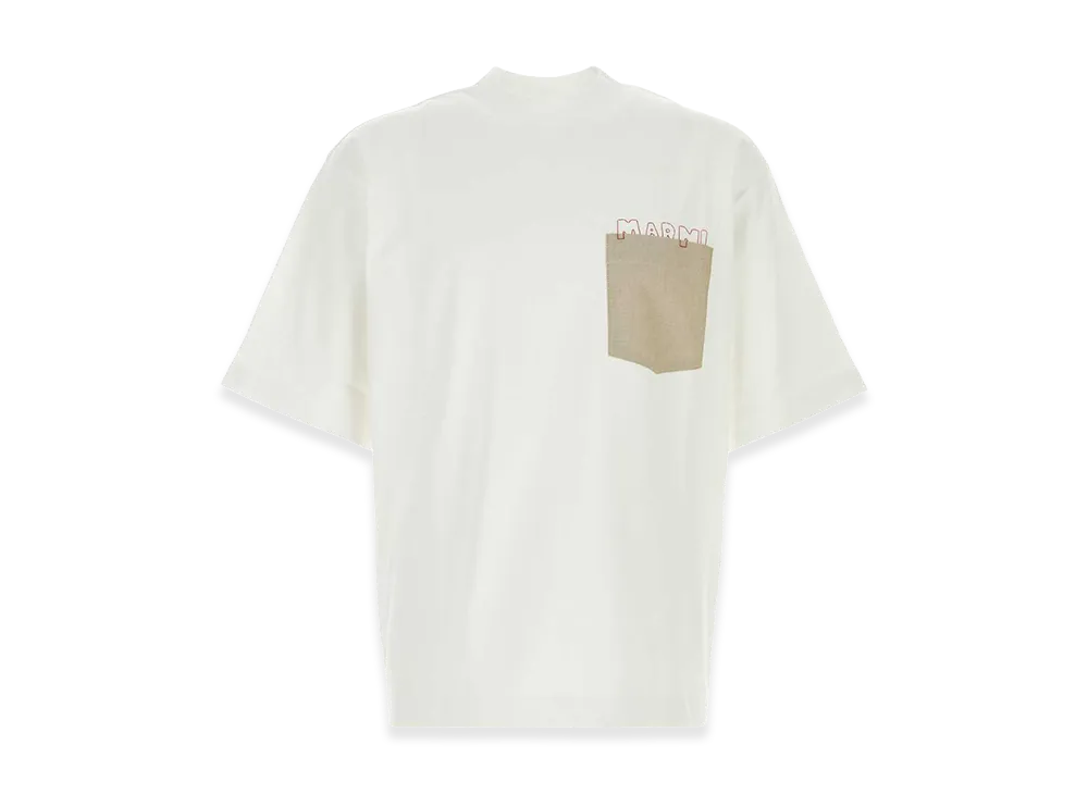 MARNI Cotton T-Shirt "White"