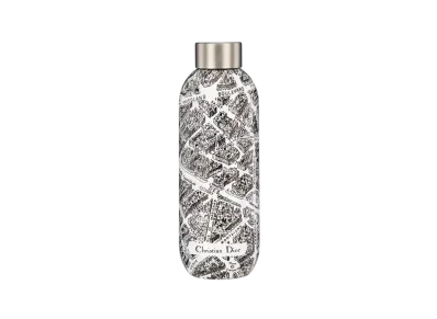 Dior Water Bottle Plan de Paris Motif "White/Black"