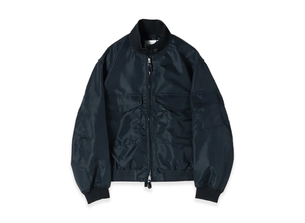 HYKE Nylon Wep Jacket "Black"