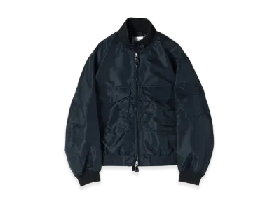 HYKE Nylon Wep Jacket "Black"