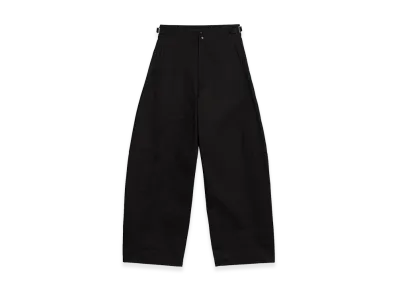 HYKE Cotton Gurkha Pants "Black"
