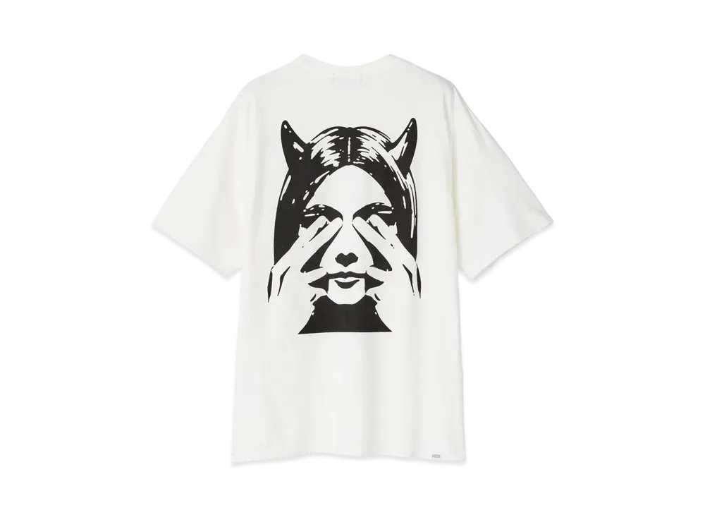HYSTERIC GLAMOUR See No Evil Tee "White"