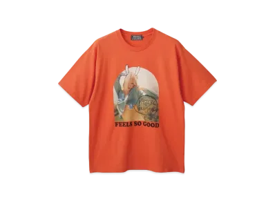 HYSTERIC GLAMOUR Hitchhiker Tee "Orange"