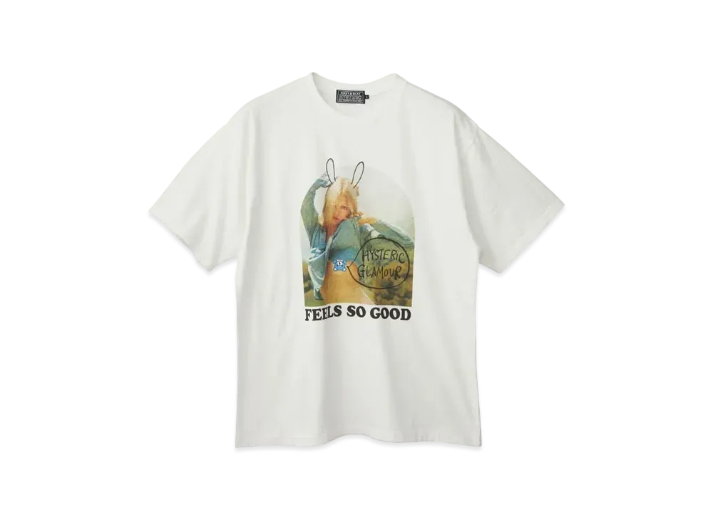 HYSTERIC GLAMOUR Hitchhiker Tee "White"